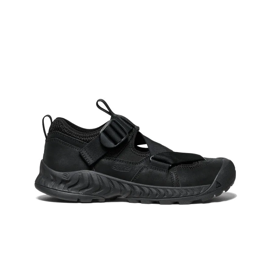 All Gender Hoodzerra Sandal  |  Black/Black KEEN