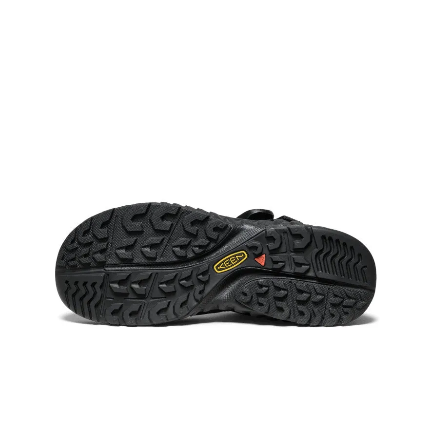 All Gender Hoodzerra Sandal  |  Black/Black KEEN