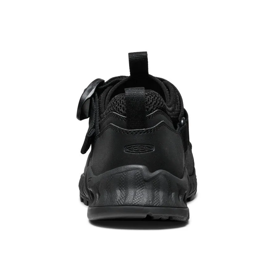 All Gender Hoodzerra Sandal  |  Black/Black KEEN