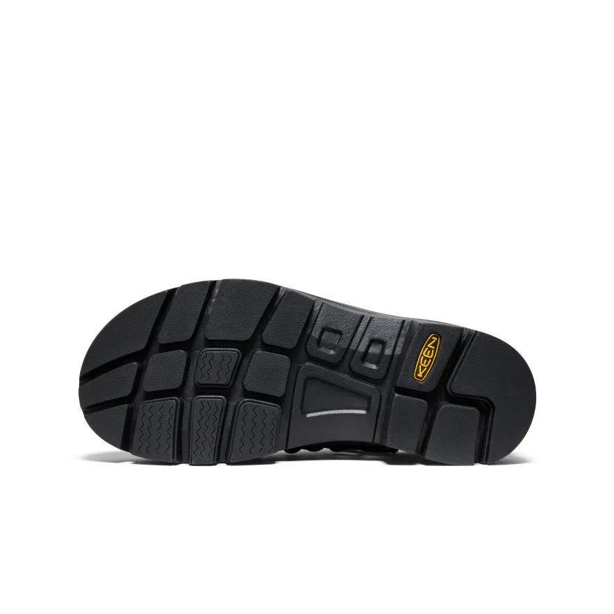 All Gender UNEEK PLT Mary Jane Sneaker  |  Silver/Black KEEN