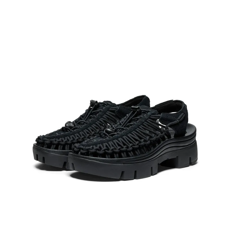 All Gender UNEEK PLT Sneaker  |  Black/Black KEEN