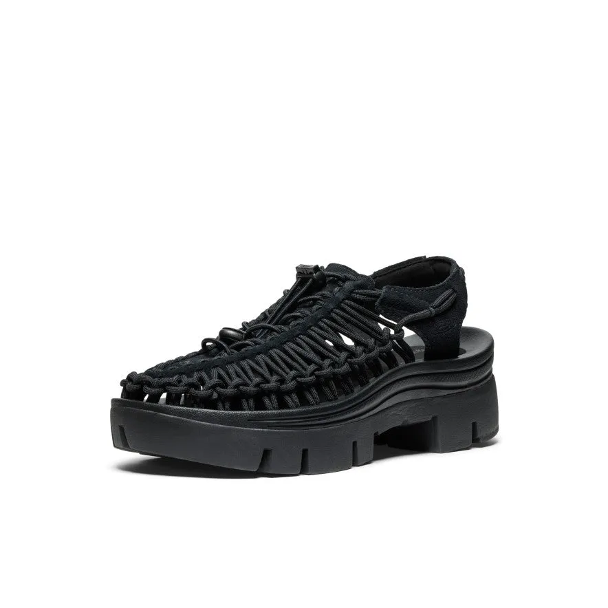 All Gender UNEEK PLT Sneaker  |  Black/Black KEEN