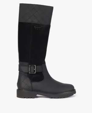Barbour FAREHAM Womens Tall Boots Black