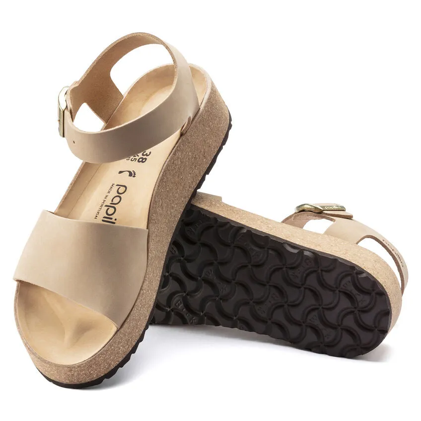 Birkenstock Womens Glenda Nubuck Leather  Medium/Narrow