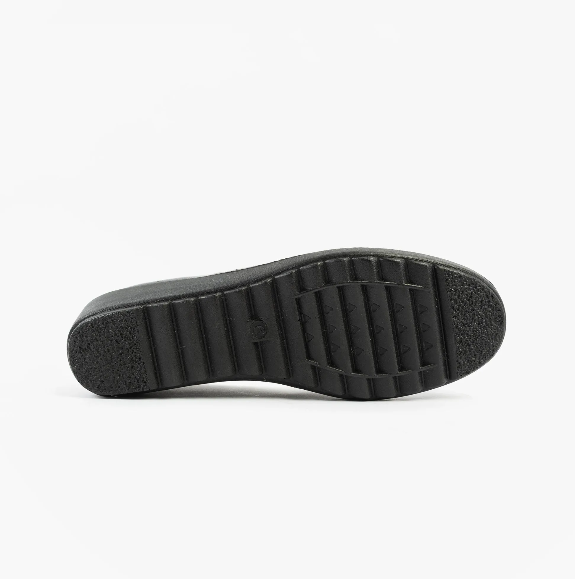 Boulevard L878AP Womens Patent Slip-On Loafers Black Patent