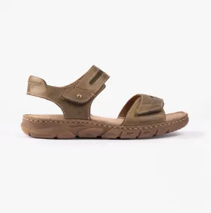 BRENDA 08 Womens Sandals Khaki