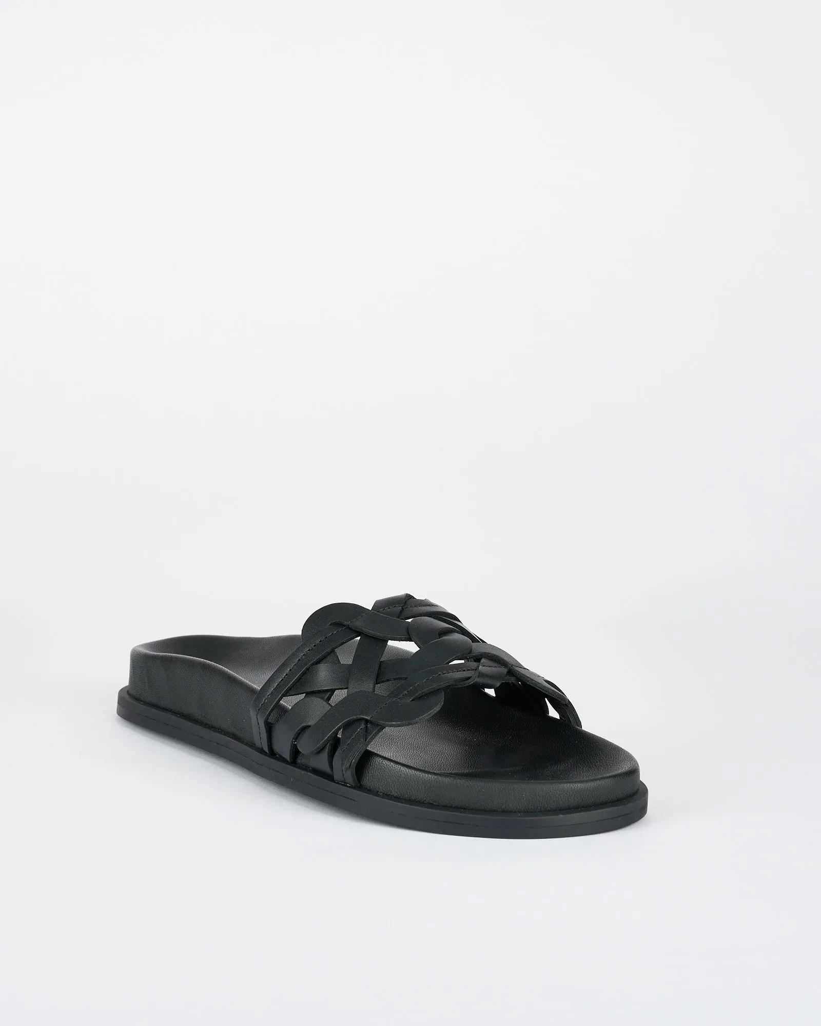 Brooklyn Footbed Black SOL SANA
