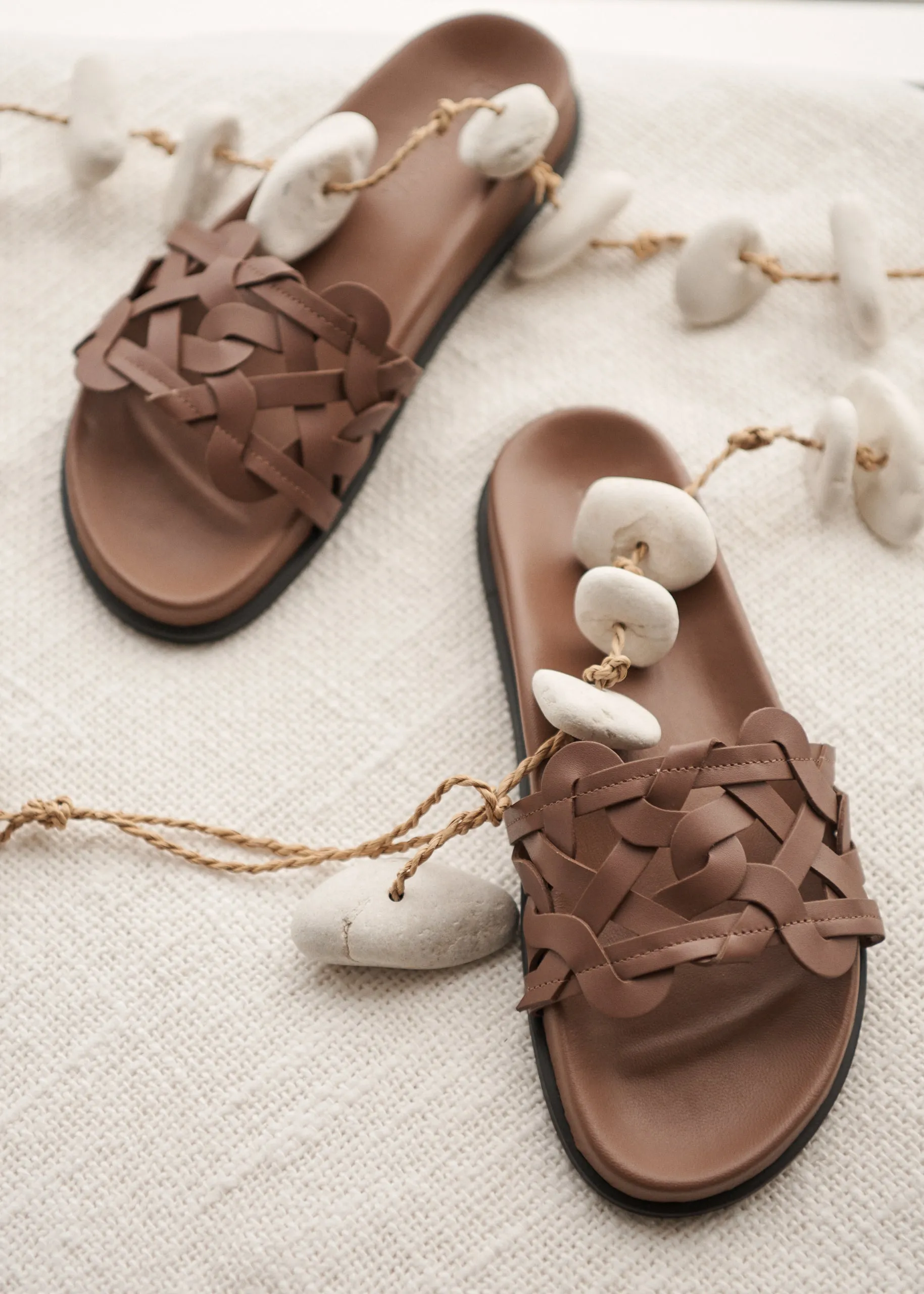 Brooklyn Footbed Cocoa SOL SANA