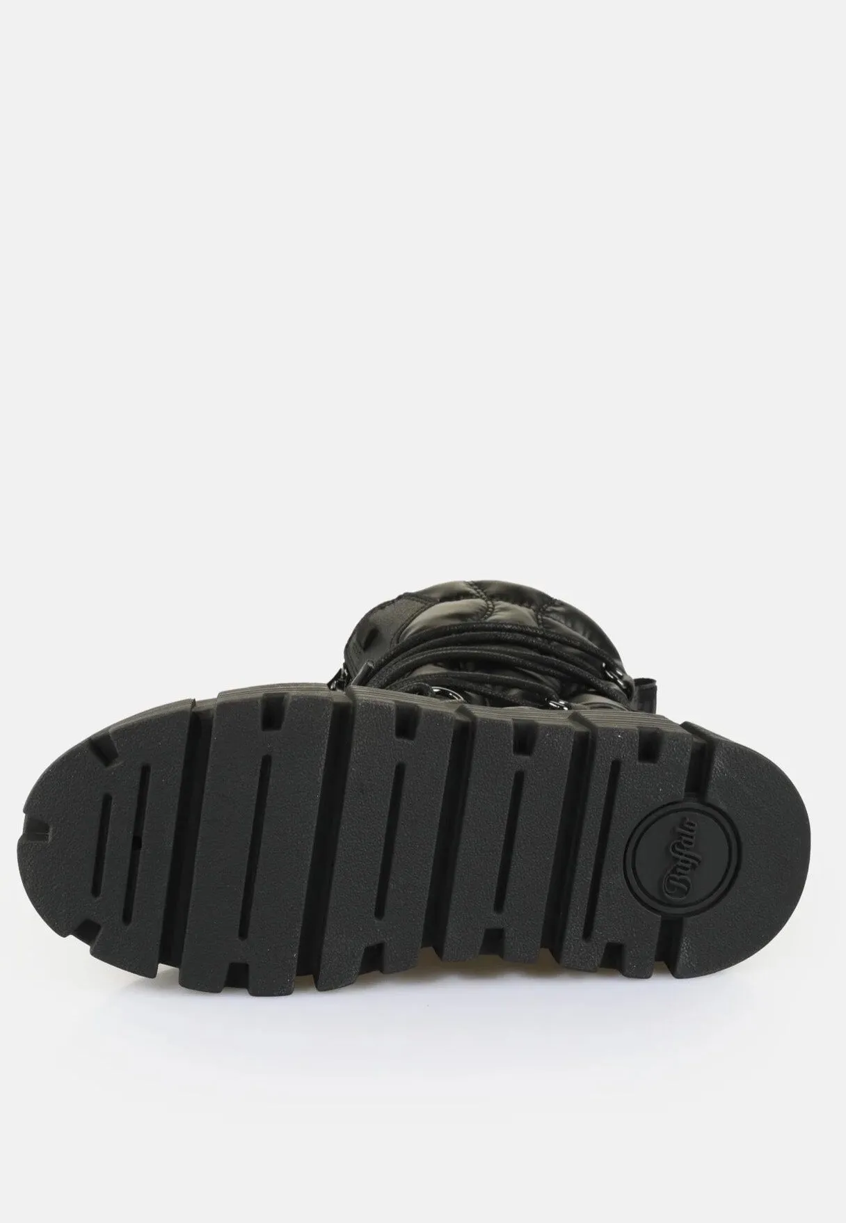 Buffalo - Ava Puffer Hike Vegan Nappa/Nylon Black - Girl Shoes