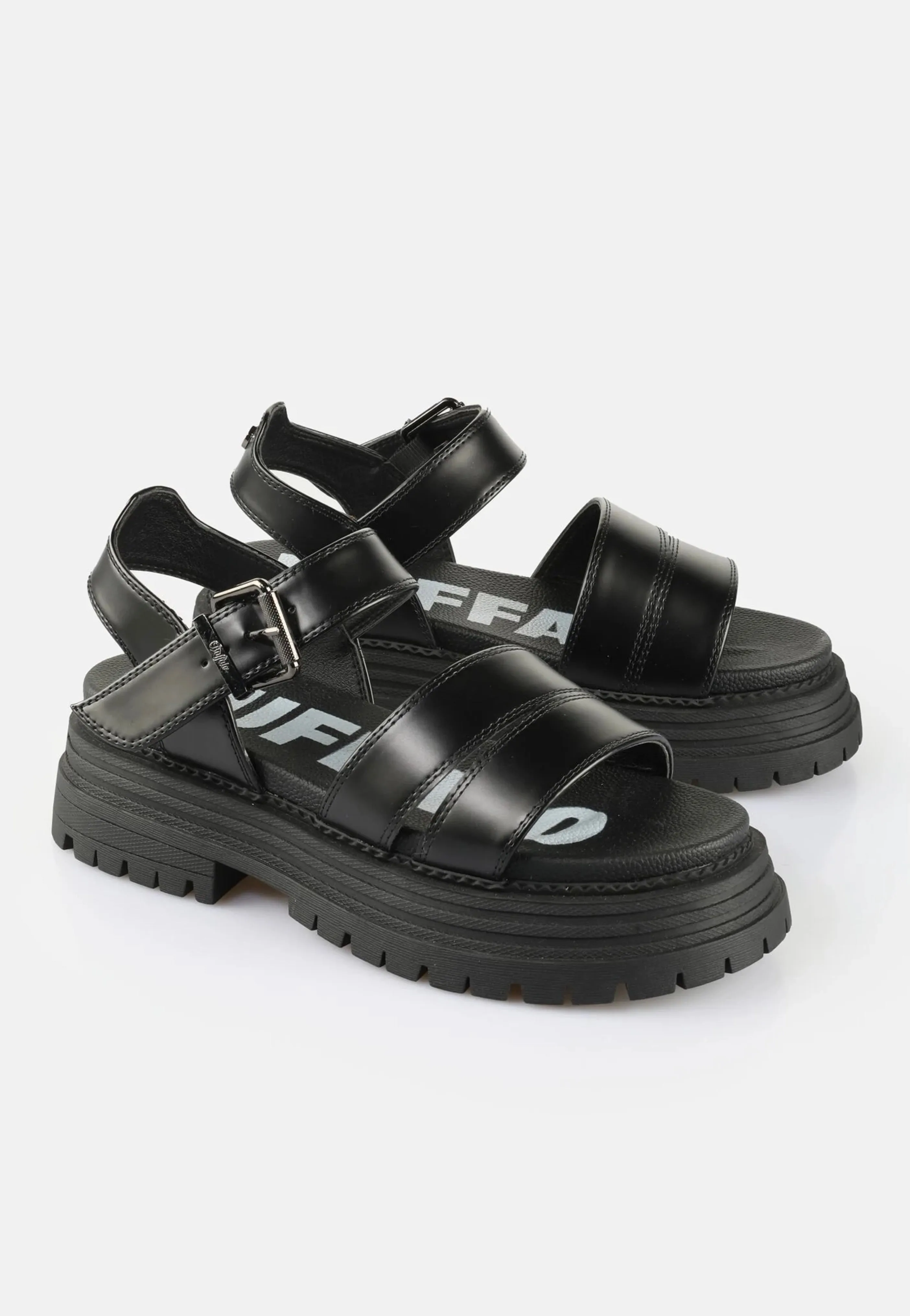Buffalo - Lennox TS Black - Girl Sandals