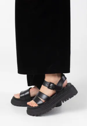 Buffalo - Lennox TS Black - Girl Sandals