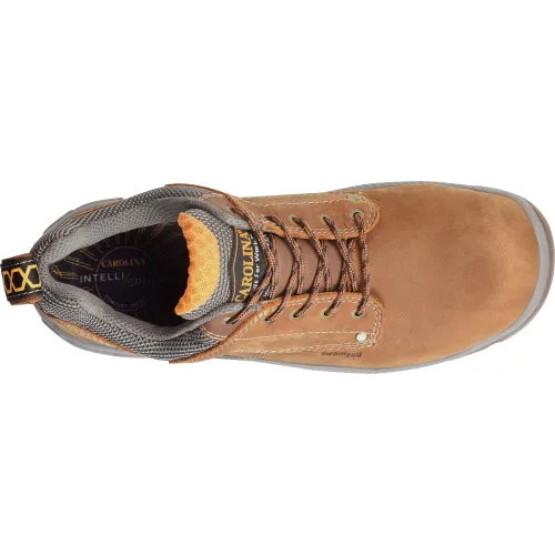 Carolina Men's Duke Composite Toe Electrostatic Dissipative Oxford Work Shoe - Brown - CA5541