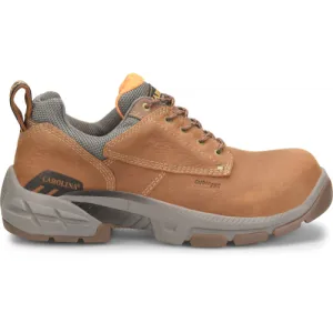 Carolina Men's Duke Composite Toe Electrostatic Dissipative Oxford Work Shoe - Brown - CA5541