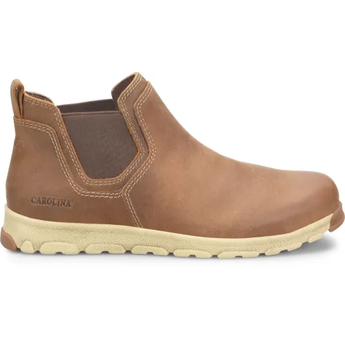 Carolina Men's S-117 Electrostatic Dissipative Alum Toe Lightweight Romeo Work Shoe - Brown - CA5574