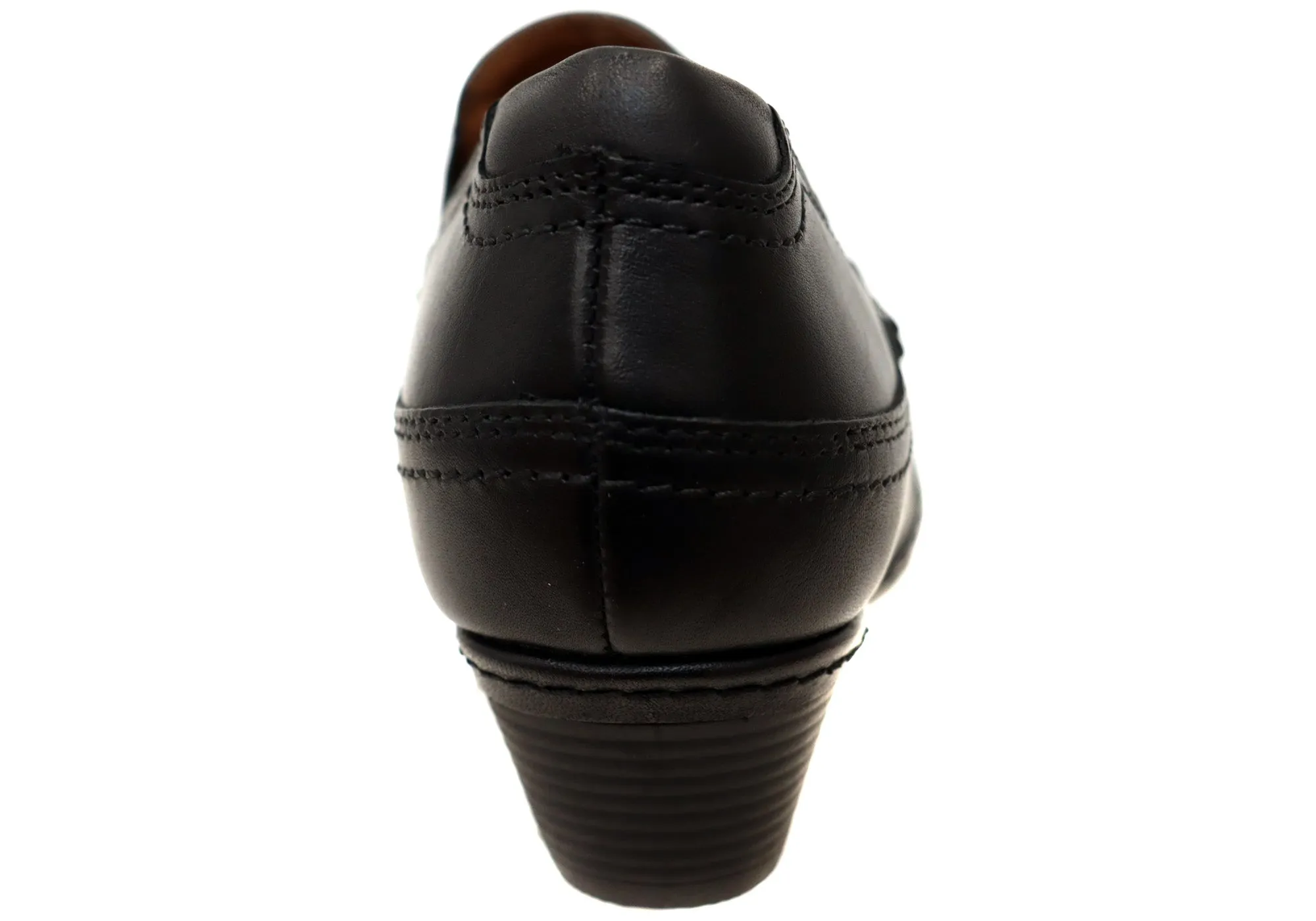 Cobb Hill Laurel Shootie Comfort Leather Low Heel Shoes