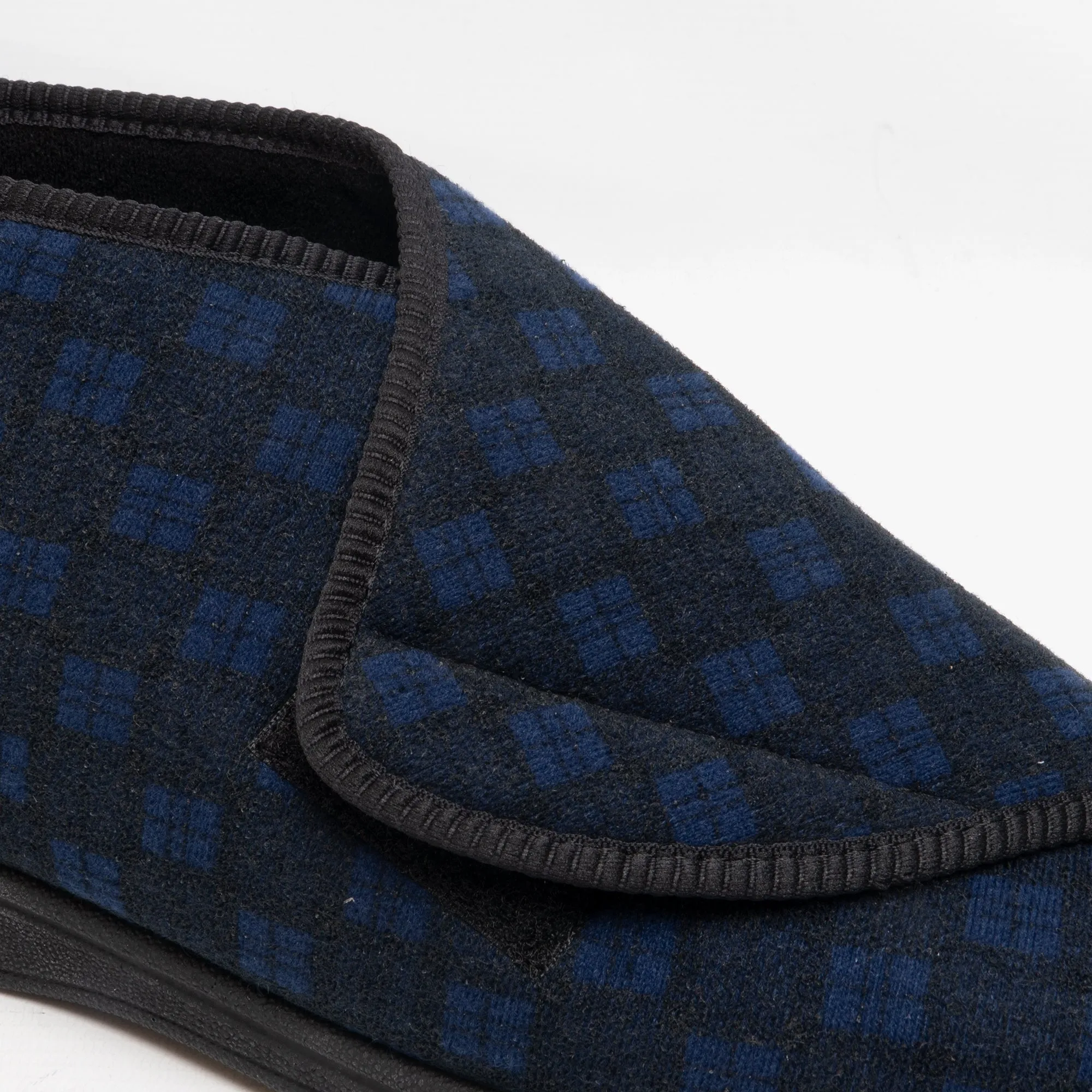 Comfylux JAMES Mens Boot Slippers Navy