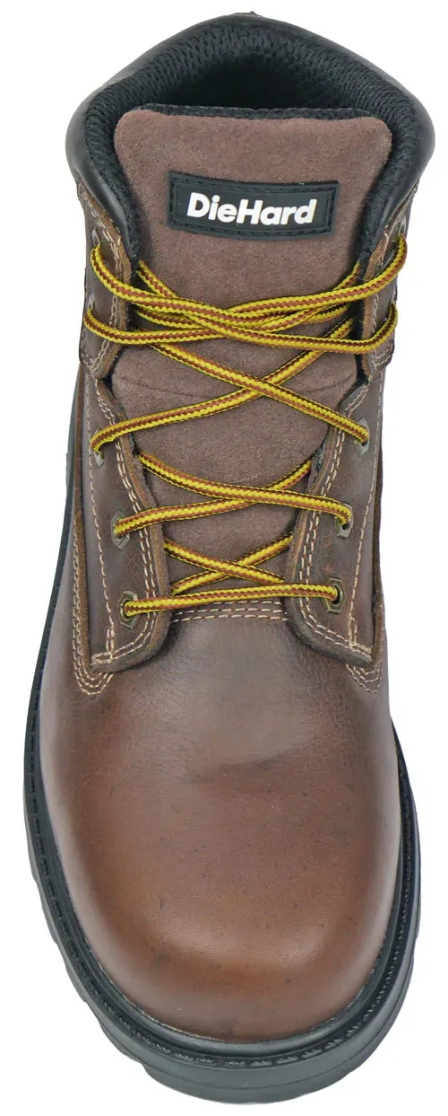 DieHard Men's Charger V2 Composite Toe Waterproof Work Boot - Brown - DH60881
