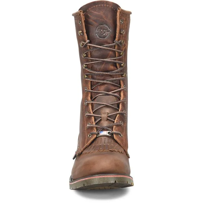 Double H Men's Lewis 9" U Toe Packer Western Work Boot - Brown - DH3706