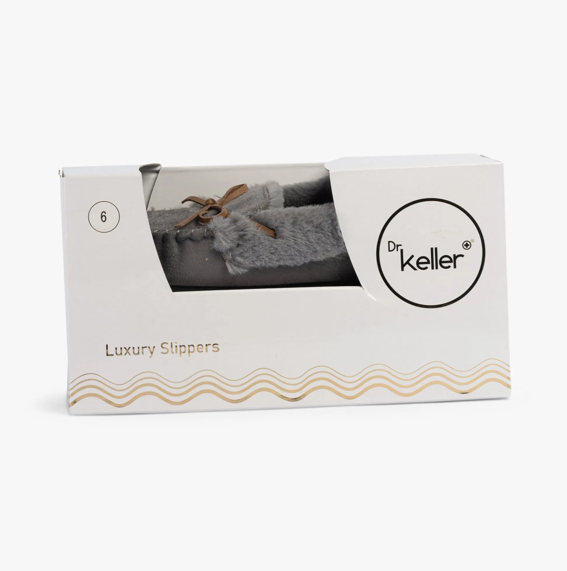 Dr Keller VANESSA Womens Slippers Grey