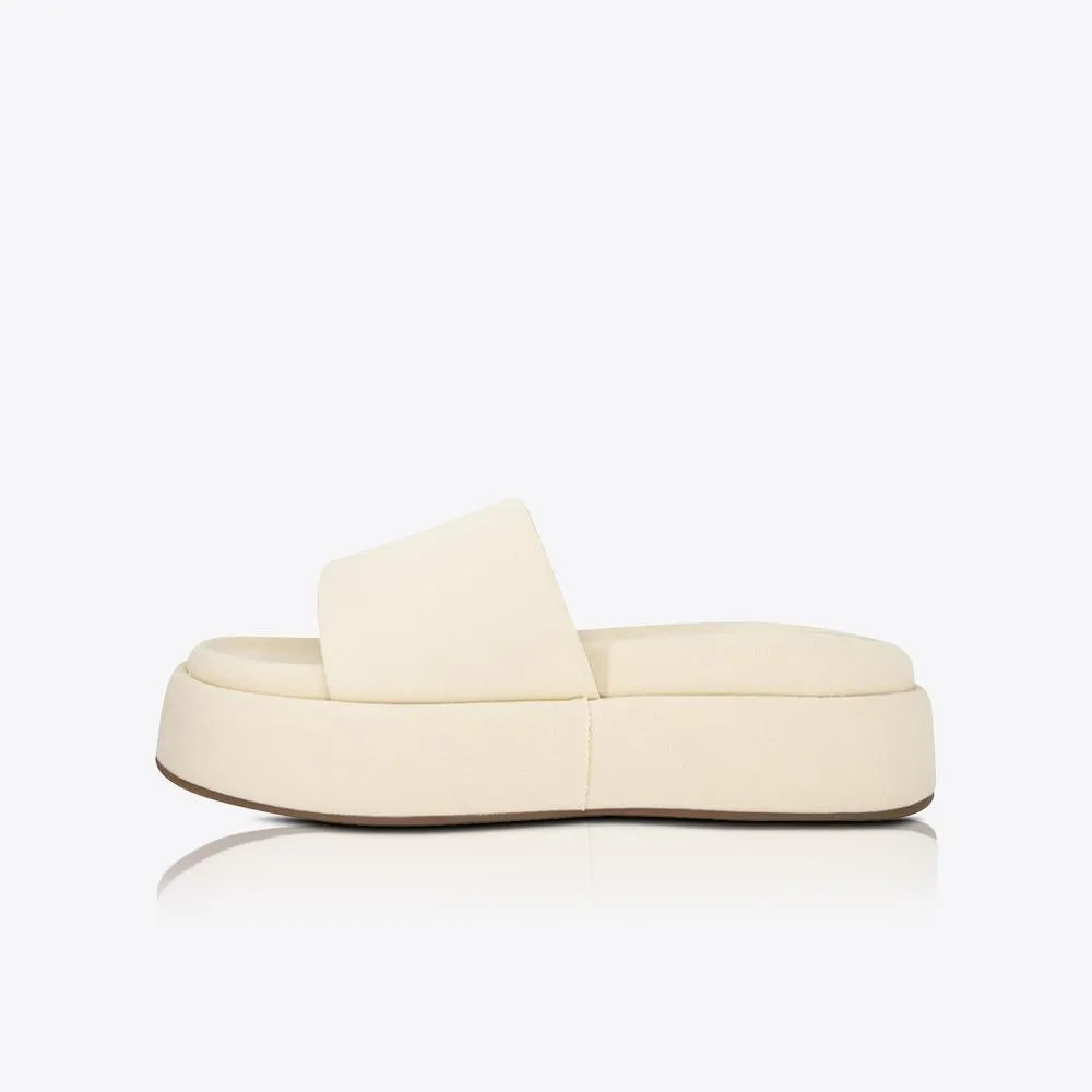 Dustin Flatform Parchment Linen SOL SANA