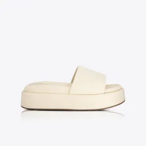 Dustin Flatform Parchment Linen SOL SANA