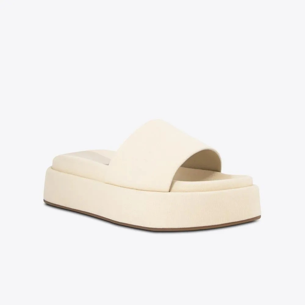 Dustin Flatform Parchment Linen SOL SANA