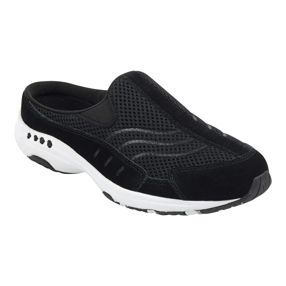 Easy Spirt Women's Traveltime Clogs - Black/White
