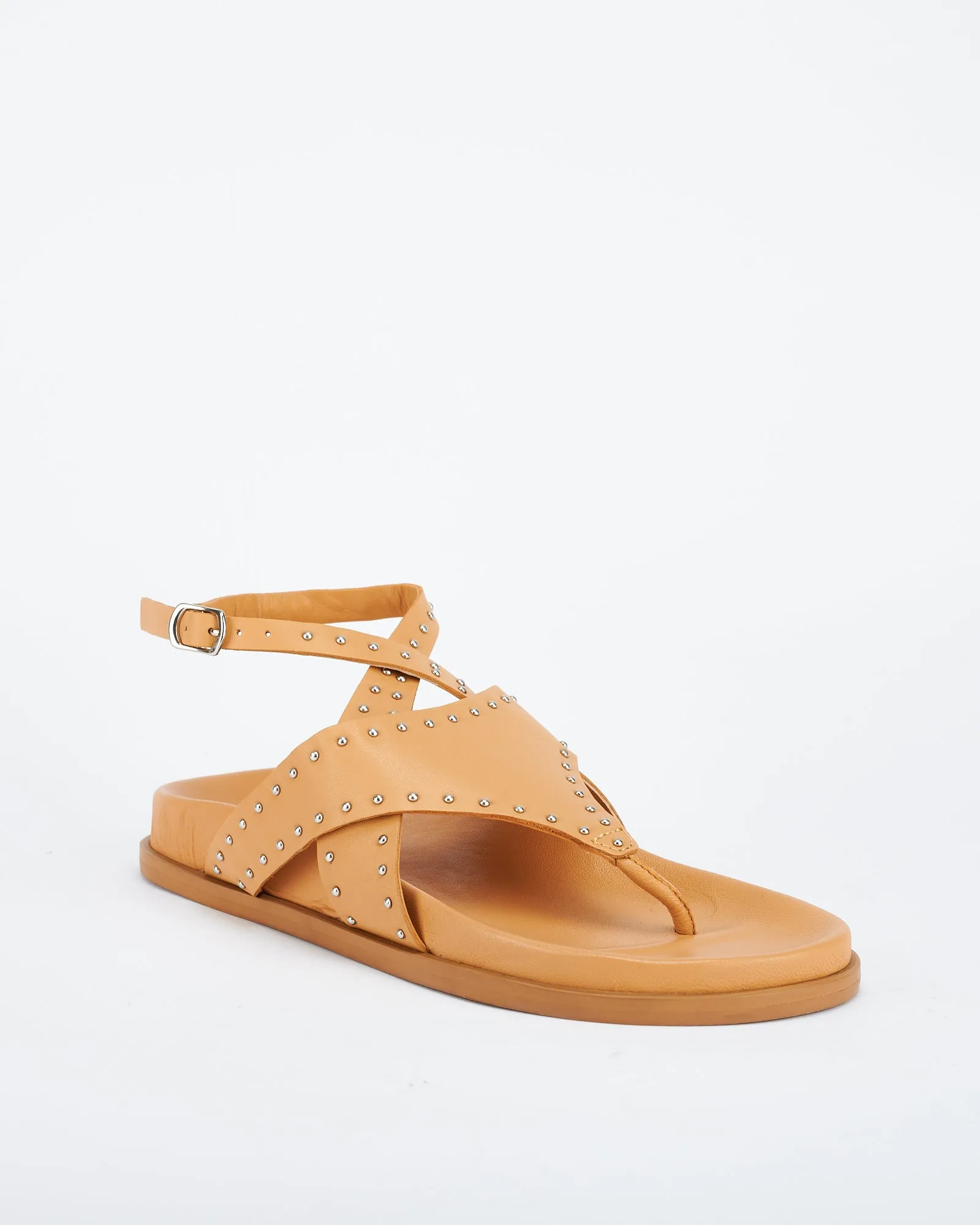 Faust Footbed Tan/Silver SOL SANA