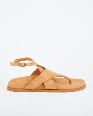 Faust Footbed Tan/Silver SOL SANA