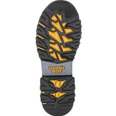 Georgia Men's Rumbler 6" Composite Toe Waterproof Hiker Work Boot- Black- GB00311