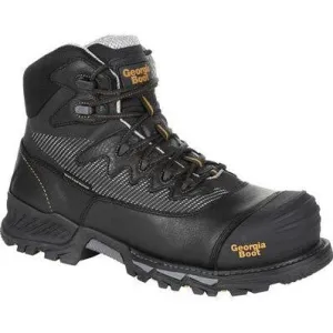 Georgia Men's Rumbler 6" Composite Toe Waterproof Hiker Work Boot- Black- GB00311
