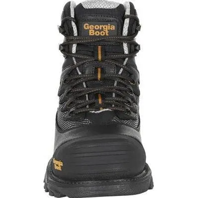 Georgia Men's Rumbler 6" Composite Toe Waterproof Hiker Work Boot- Black- GB00311