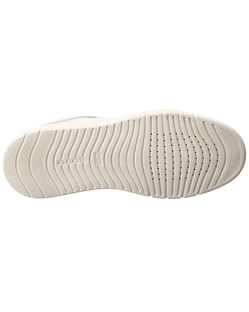 Geox Merediano Canvas & Suede Sneaker
