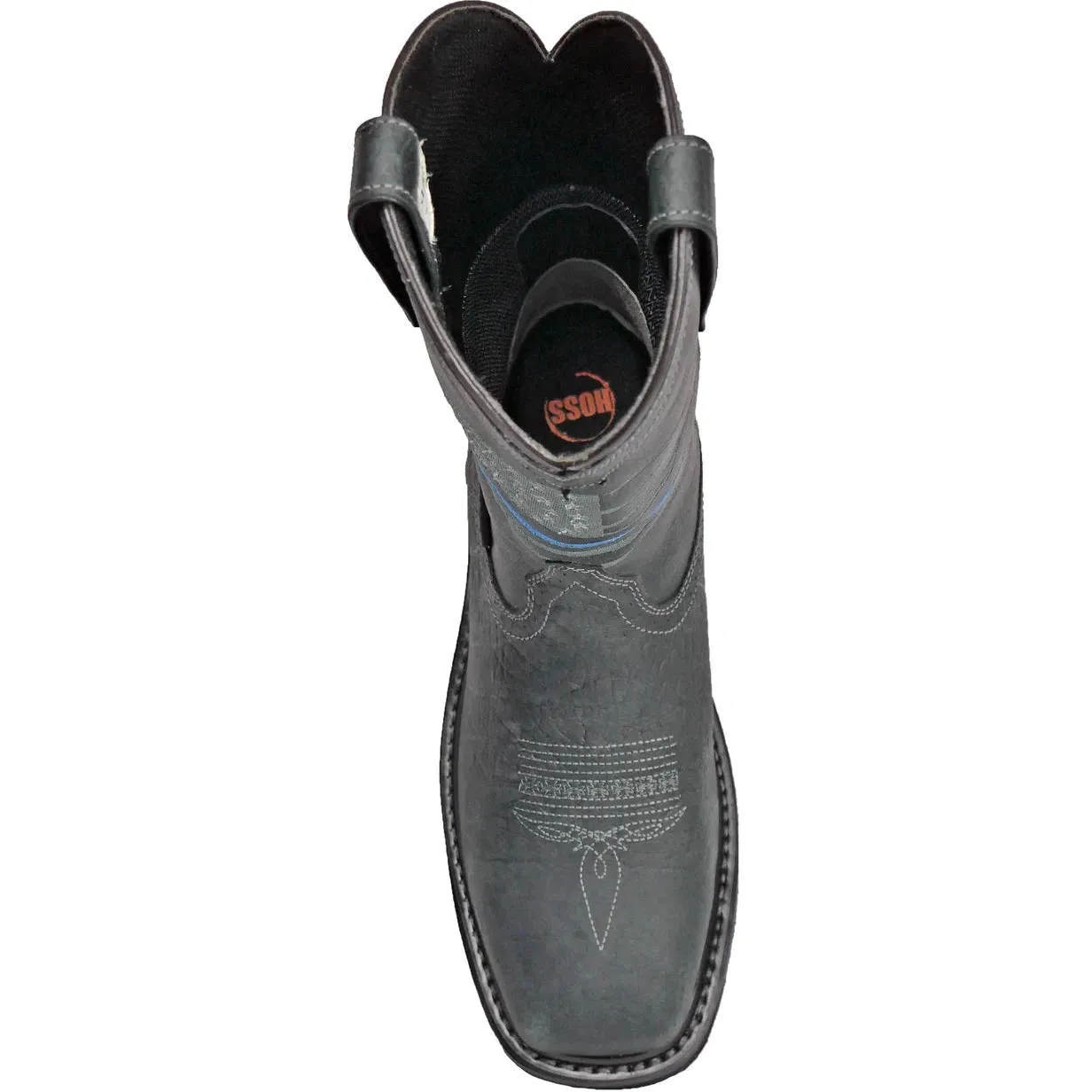 Hoss Men's Rushmore Composite Toe Waterproof Western Work Boot - Charcoal 91065