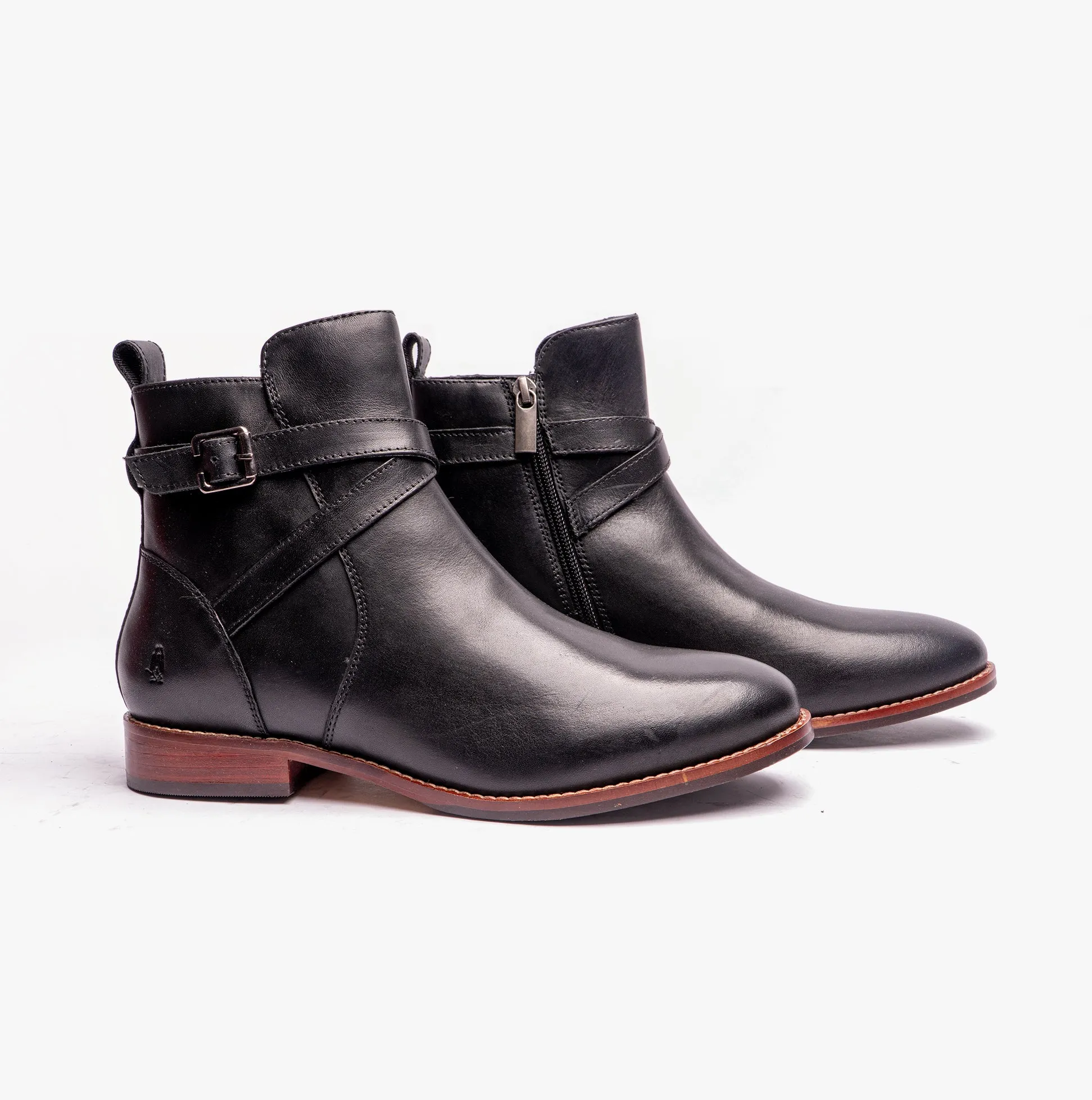 Hush Puppies CASSIDY Womens Ankle Boots Black