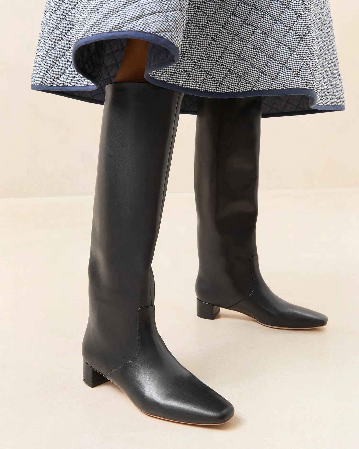 Indy Black Tall Boot -LOEFFLER RANDALL