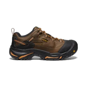 Keen Men's Braddock Low (Soft Toe)  |  Cascade/Orange Ochre