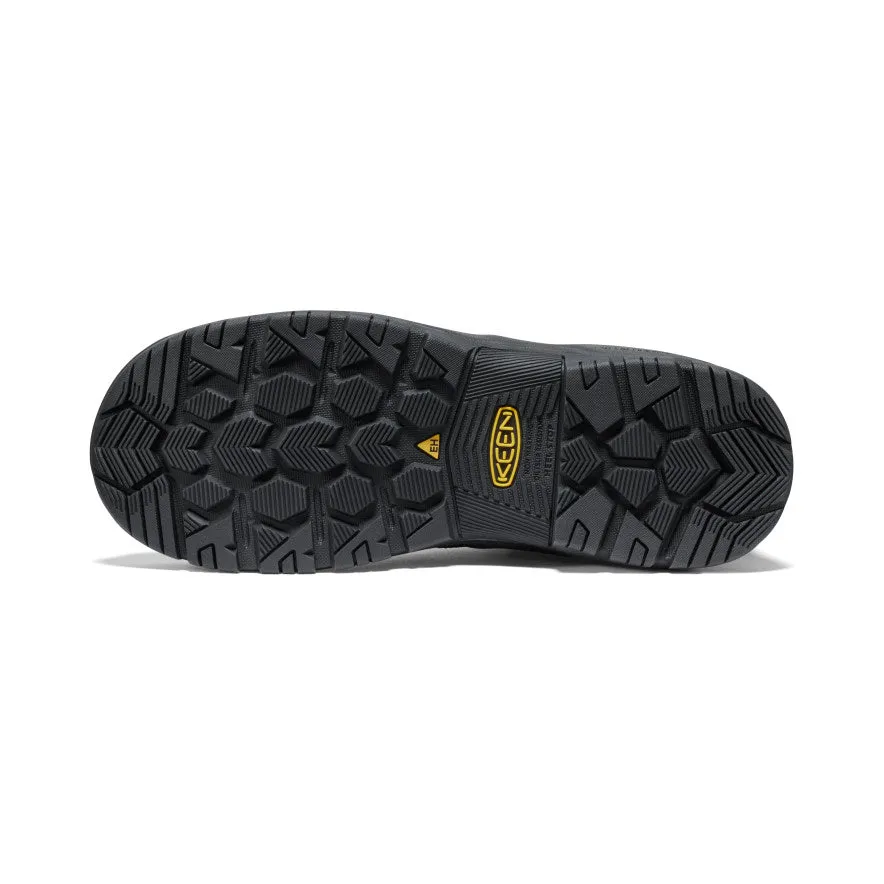 Keen Men's Evanston 6" Waterproof Boot (Carbon Toe)  |  Black/Black