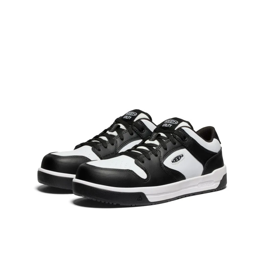 Keen Men's Overton Work Shoe (Carbon Toe)  |  Star White/Black