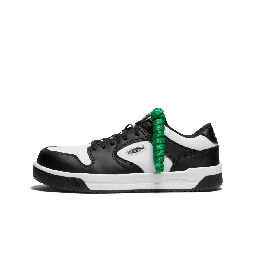 Keen Men's Overton Work Shoe (Carbon Toe)  |  Star White/Black