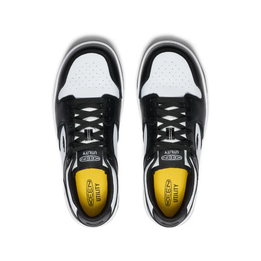 Keen Men's Overton Work Shoe (Carbon Toe)  |  Star White/Black