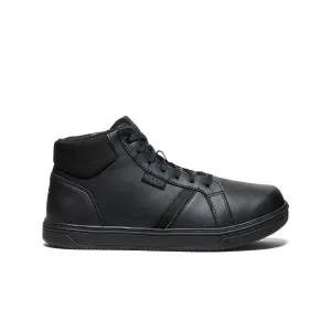 Keen Men's PTC Kenton Mid Work Shoe (Soft Toe)  |  Black/Black