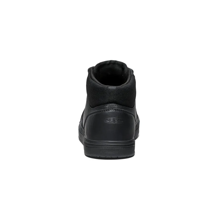 Keen Men's PTC Kenton Mid Work Shoe (Soft Toe)  |  Black/Black