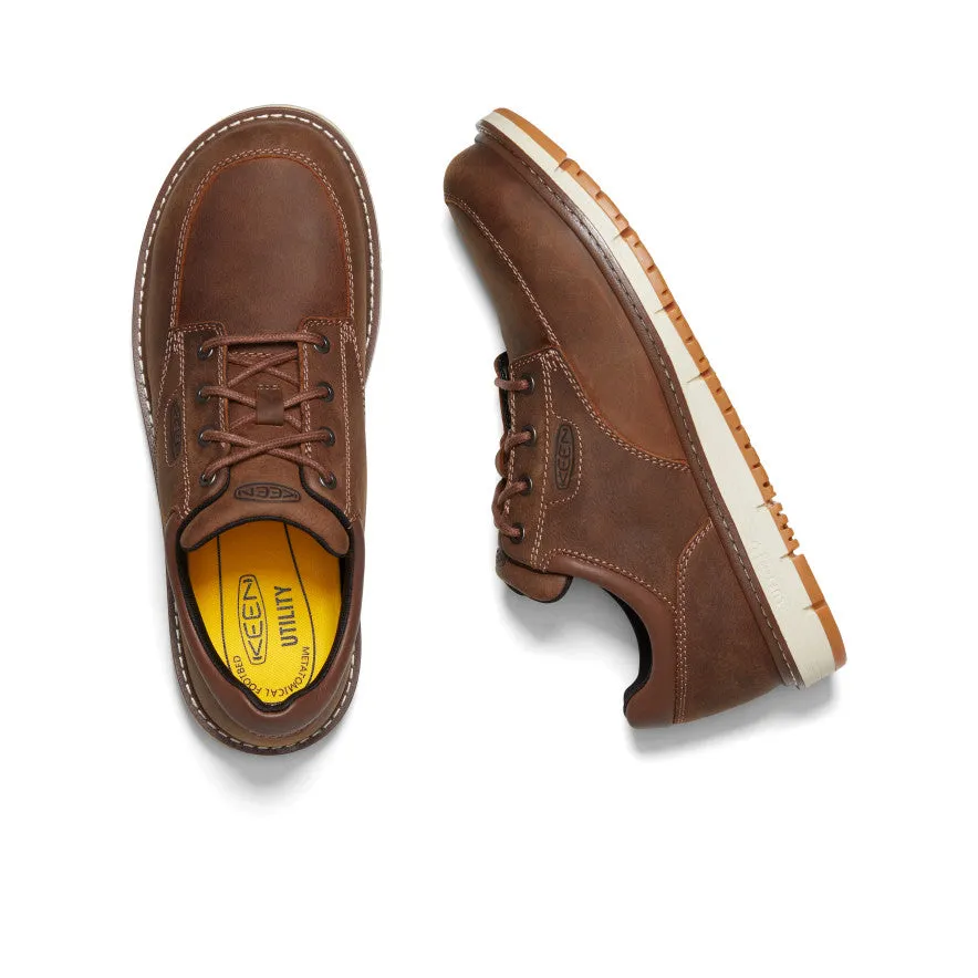 Keen Men's San Jose Oxford (Aluminum Toe)  |  Gingerbread/Off White