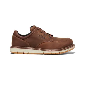 Keen Men's San Jose Oxford (Aluminum Toe)  |  Gingerbread/Off White