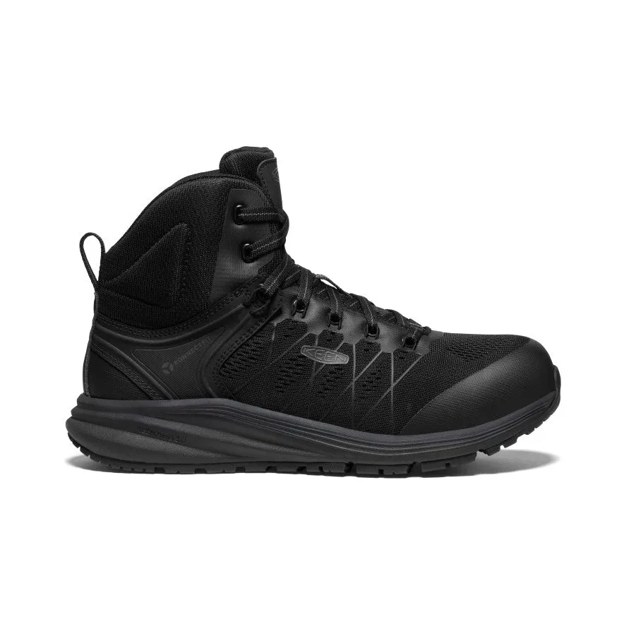 Keen Men's Vista Energy Mid INT MET (Carbon Toe)  |  Black/Raven