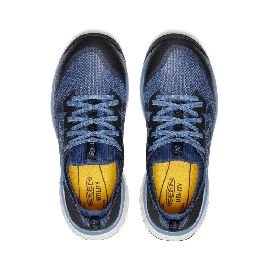 Keen Women's Arvada Shift ESD Work Sneaker (Carbon Toe)  |  Vintage Indigo/Faded Denim