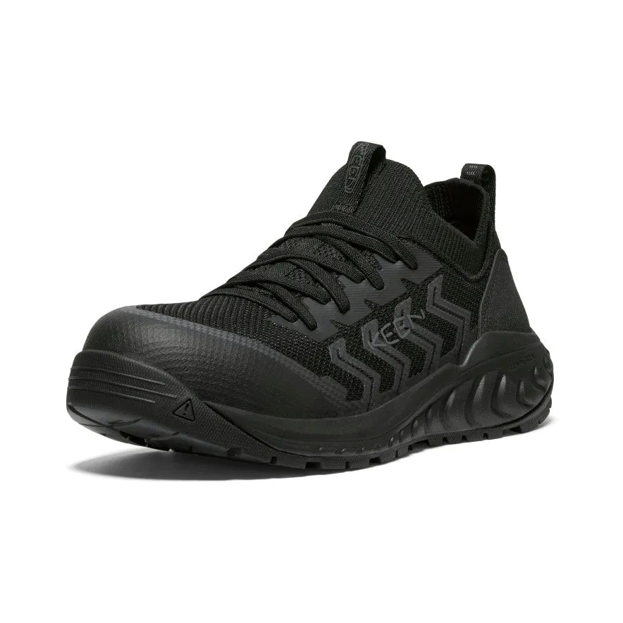 Keen Women's Arvada Shift Work Sneaker (Carbon Toe)  |  Black/Magnet