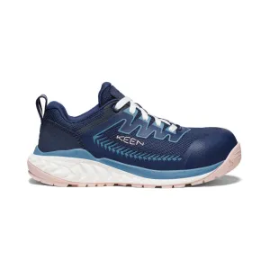 Keen Women's Arvada Work Sneaker (Carbon Toe)  |  Naval Academy/Peach Whip