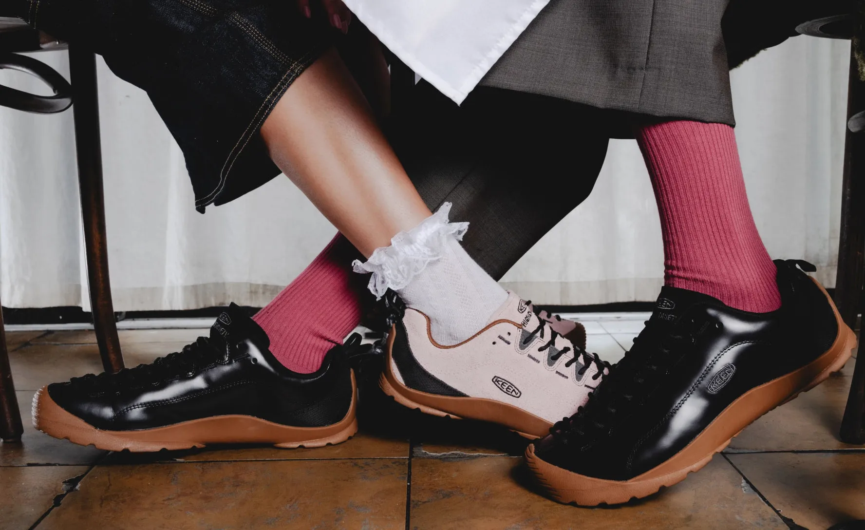 Keen Women's Jasper Sneaker x Highsnobiety  |  Black/Gum
